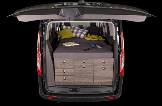Schrank mit Schubladen und Faltsystem